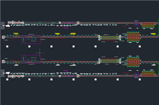 Self-control notebook computer production line plans
